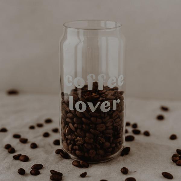 Hohes Trinkglas - Coffee Lover
