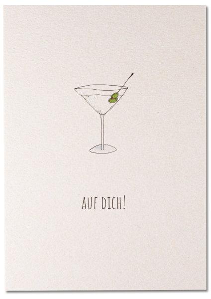 Postkarte "Auf Dich"